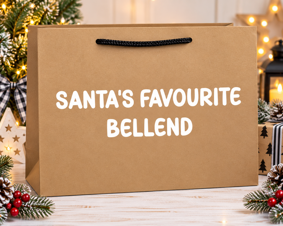 Santa's Favourite Bellend Christmas Gift Bag – Funny Rude Christmas Bag