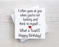 Funny Rude Birthday Card – What a Twat
