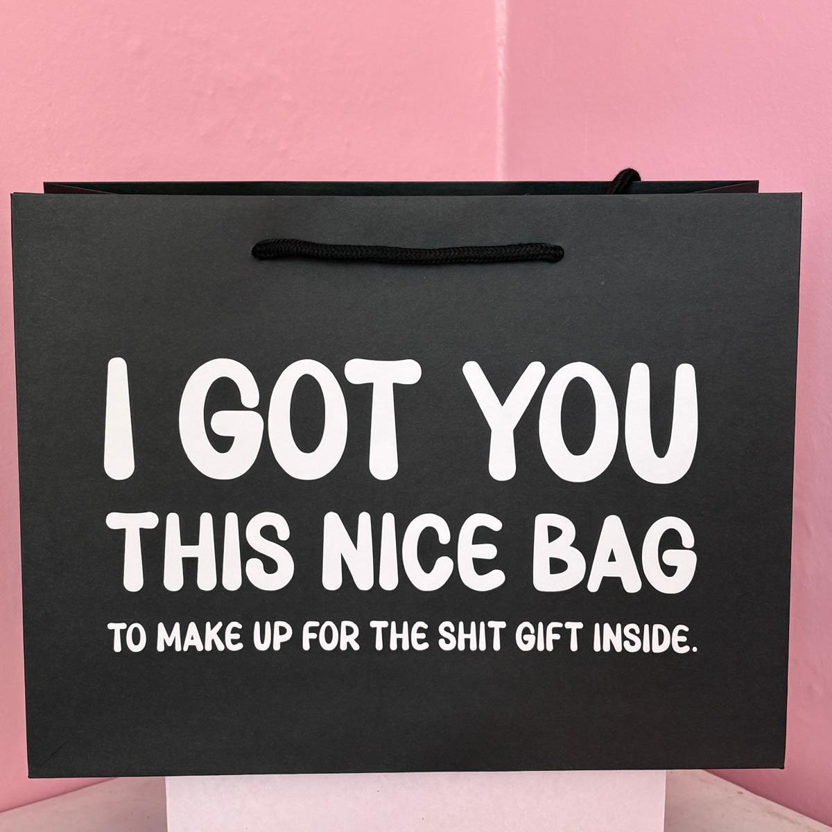 Funny Rude Gift Bag – I Got You This Nice Bag