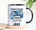 Personalised Gaming Legend Mug & Coaster Set – Gamer Gift with Any Name