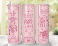 Dark Romance Book Lover 20oz Skinny Tumbler – Pink Bookish Design